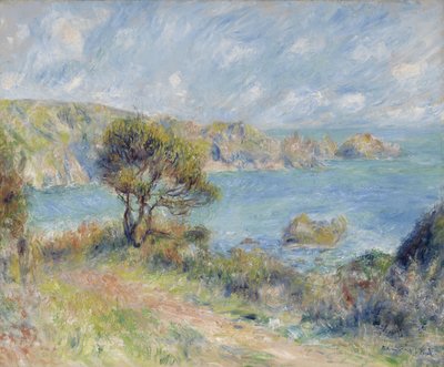ग्वेर्नसे, 1883 को देखें द्वारा Pierre Auguste Renoir