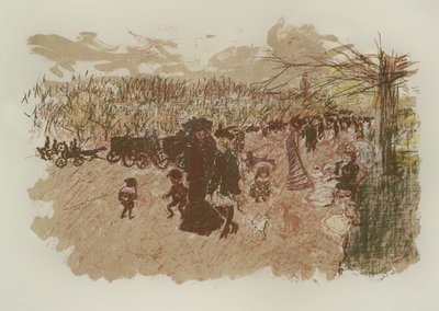 Bois de Boulogne, 198999 में एवेन्यू द्वारा पियरे बोनार्ड