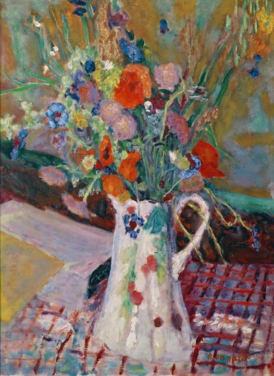 जंगली फूलों का गुलदस्ता, 1922 द्वारा Pierre Bonnard