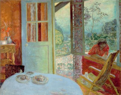 देहात में भोजन कक्ष द्वारा Pierre Bonnard