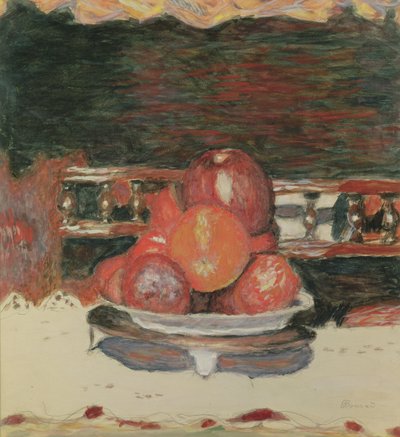फल, डार्क हार्मोनी, c.1930 (कागज पर gouache और wc) द्वारा पियरे बोनार्ड