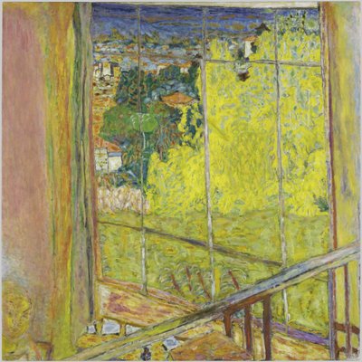 लाटेलियर औ मिमोसा, 1939-1946। द्वारा Pierre Bonnard