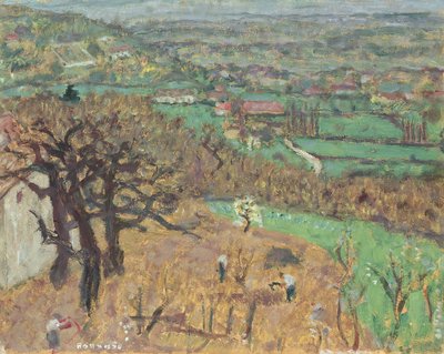 डेफिन में लैंडस्केप, c.1899 द्वारा Pierre Bonnard