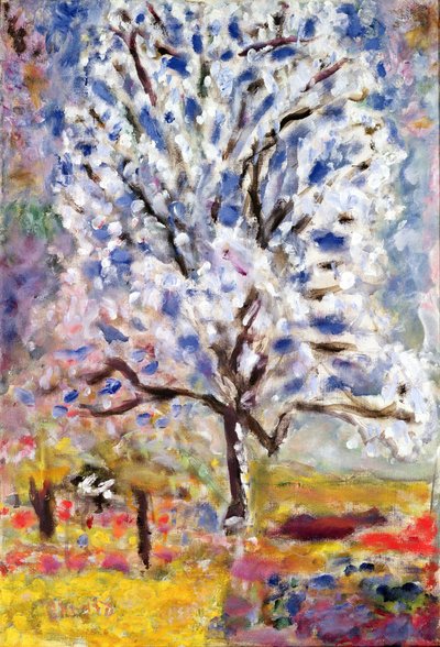 1947 में ब्लॉसम में बादाम का पेड़ द्वारा Pierre Bonnard