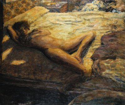 दि इंडोलेंट; L&39;Indolente, c.1899 (कैनवास पर तेल) द्वारा पियरे बोनार्ड