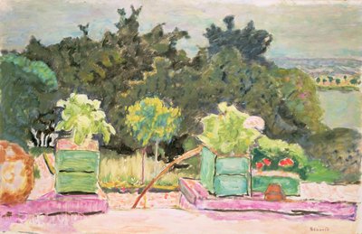 1913 में वर्नोननेट में द टेरेस द्वारा Pierre Bonnard