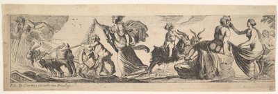 Bacchanal, 1615-42.  द्वारा पियरे ब्रेबिएट