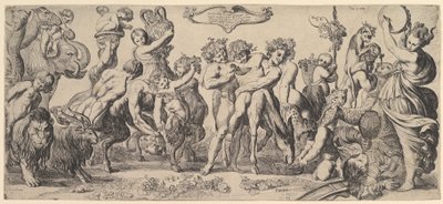 Bacchus की विजय, 17 वीं शताब्दी। द्वारा पियरे ब्रेबिएट