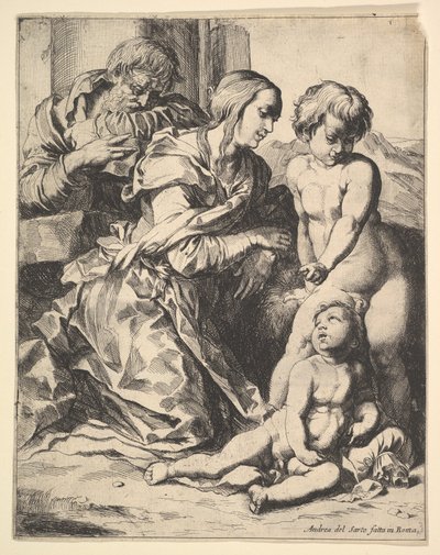 मसीह के सामने वर्जिन घुटने टेकना, 1610-42। द्वारा पियरे ब्रेबिएट