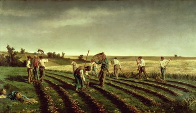 1882 में चंबाडौइन में रीपिंग सेनफॉइन द्वारा पियरे एडमंड एलेक्जेंडर हेदोइन