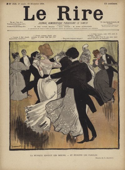 हंसी के लिए चित्रण द्वारा Pierre Georges Jeanniot