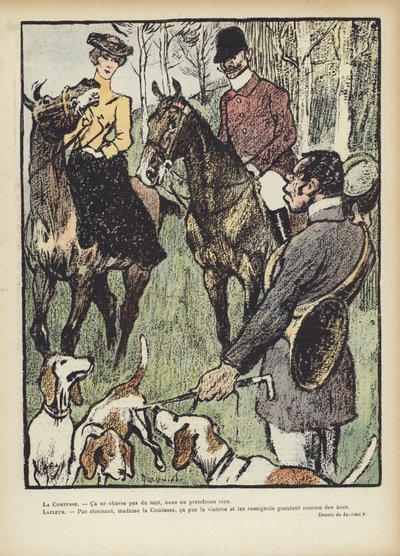 हंसी के लिए चित्रण द्वारा Pierre Georges Jeanniot