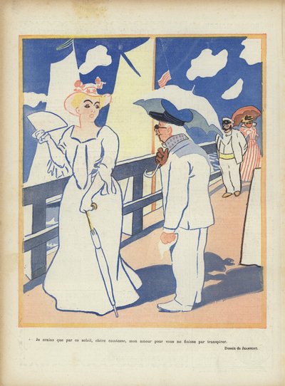 हंसी के लिए चित्रण द्वारा Pierre Georges Jeanniot