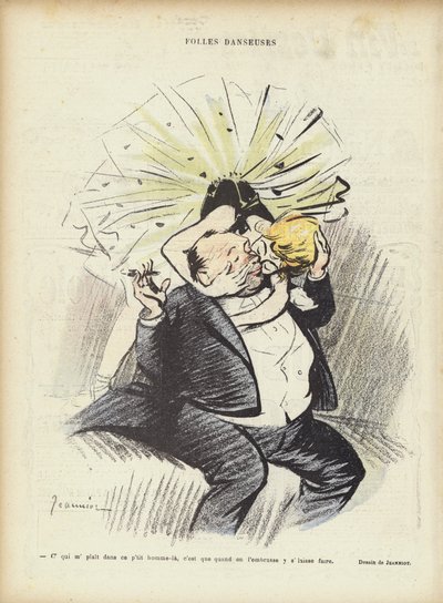 हंसी के लिए चित्रण द्वारा Pierre Georges Jeanniot