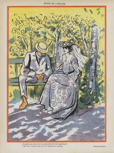 हंसी के लिए चित्रण द्वारा Pierre Georges Jeanniot