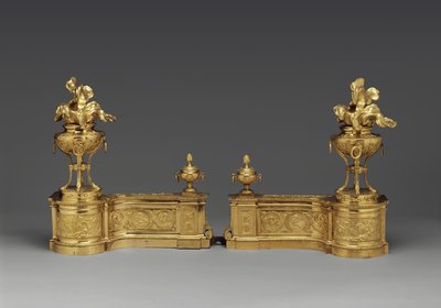 एन्डिरोंस, c.1770-80 (गिल्ट कांस्य) द्वारा पियरे मुँहवाला