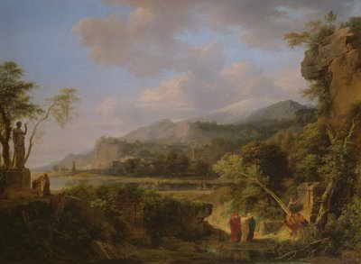 आर्किमिडीज के मकबरे की खोज सिसेरो, 1787 द्वारा Pierre Henri de Valenciennes
