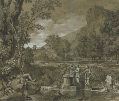 शास्त्रीय परिदृश्य द्वारा Pierre-Henri de Valenciennes
