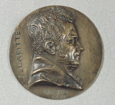जैक्स लाफिट के चित्र के साथ पदक (1767-1844) 1830 (धातु) द्वारा पियरे जीन डेविड डी'अंजर्स