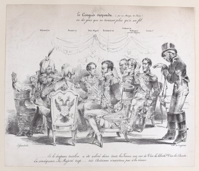 निलंबित कांग्रेस, सीए। 1829. द्वारा पियरे लैंगलुमे
