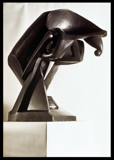 ग्रेटर हॉर्स, 1914 (कांस्य) (168727 भी देखें) द्वारा Pierre Maurice Raymond Duchamp Villon