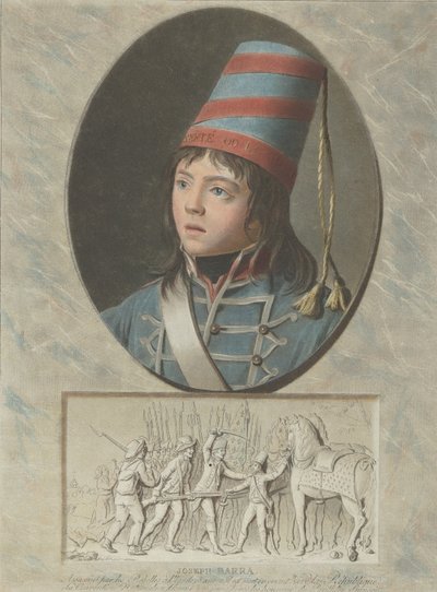 एफ. गार्नेरी के बाद जोसेफ बर्रा, सीए। 1795. द्वारा पियरे मिशेल एलिक्स