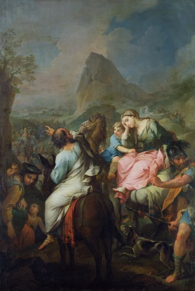 इस्राएलियों की कैद, 1733 द्वारा पियरे परकोल
