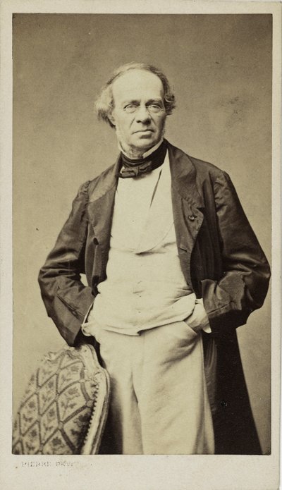 संगीतकार जैक्स फ्रॉमेंटल हैलेवी का पोर्ट्रेट 1799-1862, सीए 1860। द्वारा पियरे पेटिट
