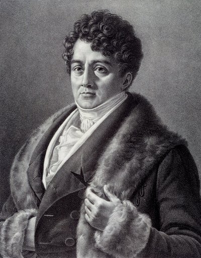 फ्रेंकोइस-जोसेफ (फ्रेंकोइस जोसेफ) तल्मा (1763-1826) का पोर्ट्रेट, पियरे विग्नरॉन (1789-1872) द्वारा 19 वीं सदी के पेरिस, मुसी कार्नावलेट द्वारा उत्कीर्ण फ्रांसीसी अभिनेता द्वारा पियरे रोच विग्नरन