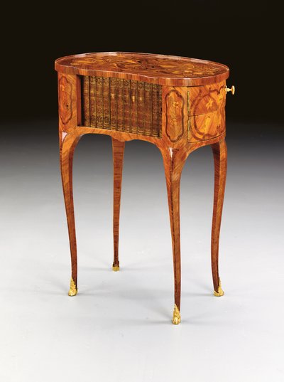 लुई XV लेखन तालिका, c.1750 द्वारा पियरे रूसेल