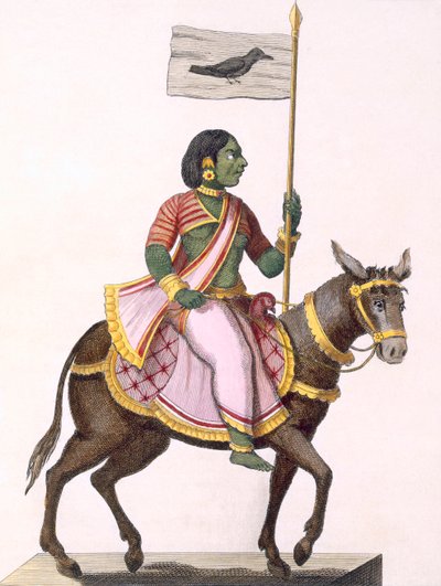 कलह और दुख की देवी मौदेवी, 1782। द्वारा पियरे सोनारत