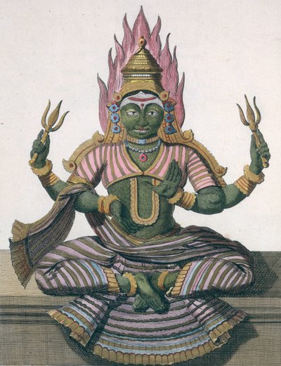 पियरे सोनारत द्वारा &39;जर्नी टू इंडिया एंड चाइना&39; से पार्वती, पोइसन द्वारा उत्कीर्ण, 1782 प्रकाशित द्वारा पियरे सोनारत