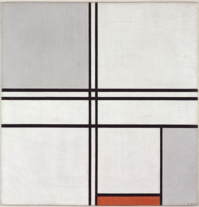 रचना द्वारा Piet Mondrian