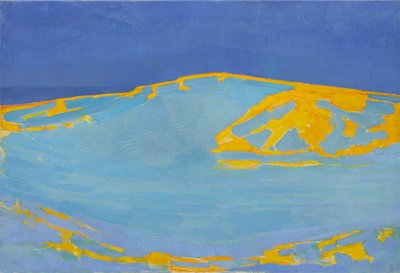 सीस्केप, 1909। द्वारा Piet Mondrian