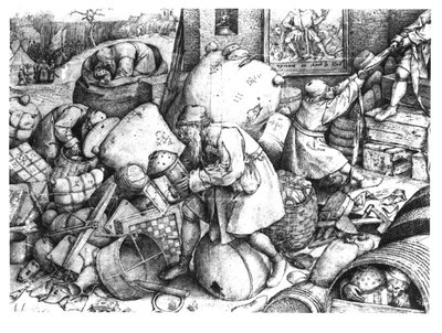 हरमैन, हिरेमोनस कॉक (c.1510-70) c.1558 द्वारा उकेरा गया द्वारा पीटर ब्रिगेल द एल्डर