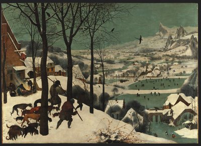 स्नो में शिकारी द्वारा Pieter Bruegel the Elder