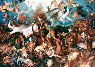 द रिबेल ऑफ द रिबेल एंजेल्स, 1562 द्वारा पीटर ब्रिगेल द एल्डर