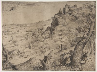 रैबिट हंट, 1560। द्वारा पीटर ब्रिगेल द एल्डर