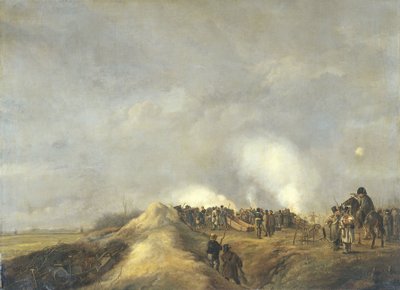 नारडेन की बमबारी, अप्रैल 1814 द्वारा Pieter Gerardus van Os