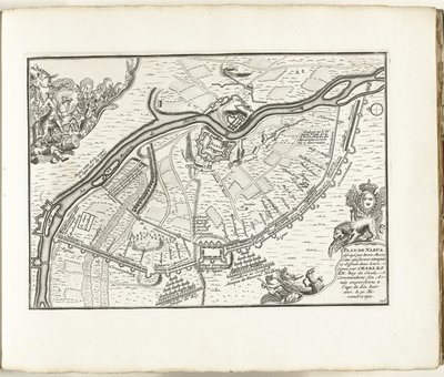 1700, 1702-1703 में नरवा की घेराबंदी द्वारा पीटर मोर्टियर