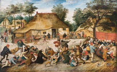 द किसान वेडिंग, c.1600 द्वारा पीटर ब्रूघेल द यंगर