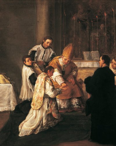 इटली, वेनिस, पवित्र आदेश (L'Ordine sacro) द्वारा पिएत्रो लोंगी