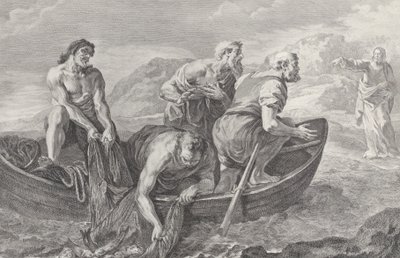 [सेंट्स पीटर और एंड्रयू की कॉलिंग], 1730-50। द्वारा पिएत्रो मोनाको
