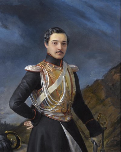 इवान अलेक्जेंड्रोविच बलाशोव का पोर्ट्रेट 1816-1841 द्वारा पिमन निकितिच ओरलोव