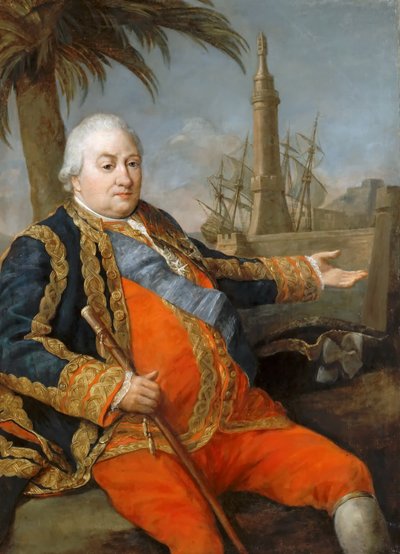 सैंट ट्रोपेज़ 1729-1788 के पियरे आंद्रे डी सुफ्रेन द्वारा पोम्पेओ गिरोलामो बटोनी