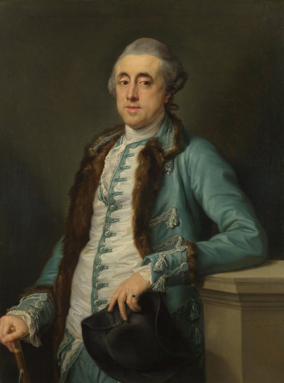 1774 के बैंकों के जॉन स्कॉट का पोर्ट्रेट द्वारा पोम्पेओ गिरोलामो बटोनी