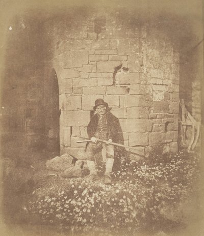 द ओल्ड गेमकीपर, सीए। 1844. द्वारा संभवतः डेविड किनेब्रुक द्वारा।