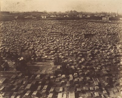 [मेशेड का कब्रिस्तान], 1840-60 के दशक। द्वारा संभवतः लुइगी पेस द्वारा।