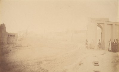 [तबरेज़ का दृश्य], 1840-60 के दशक। द्वारा संभवतः लुइगी पेस द्वारा।