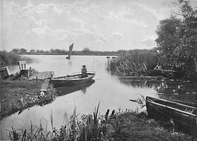 Wroxham Broad, Norfolk, c1896 द्वारा पोल्टन और सह